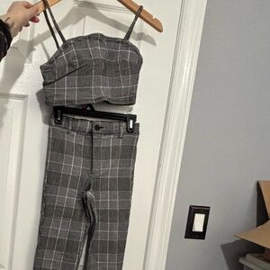 Garage Plaid 2 Piece Set